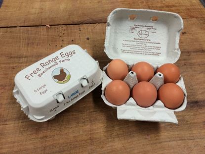 Picture of 6 x Free Range Beechwood Farm Eggs
