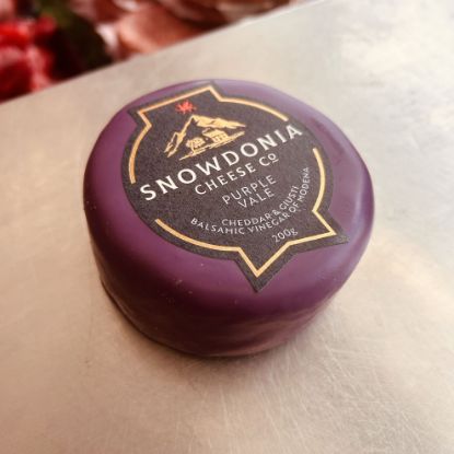 Picture of Snowdonia Purple Vale Cheddar (With Basamic Vinegar)